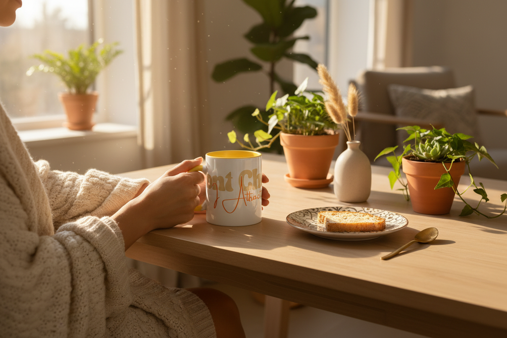 Elegant morning scene