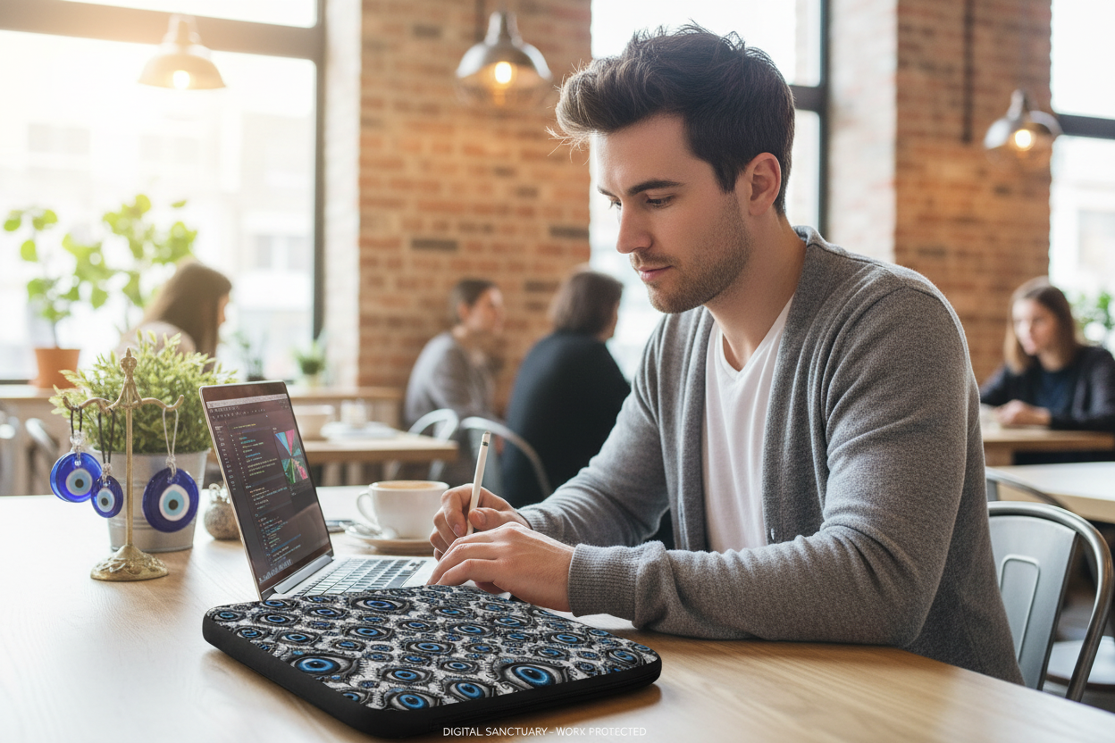 Evil Eye Laptop Sleeve