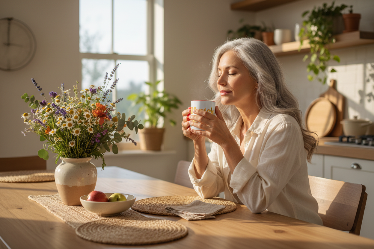 Mindful morning ritual